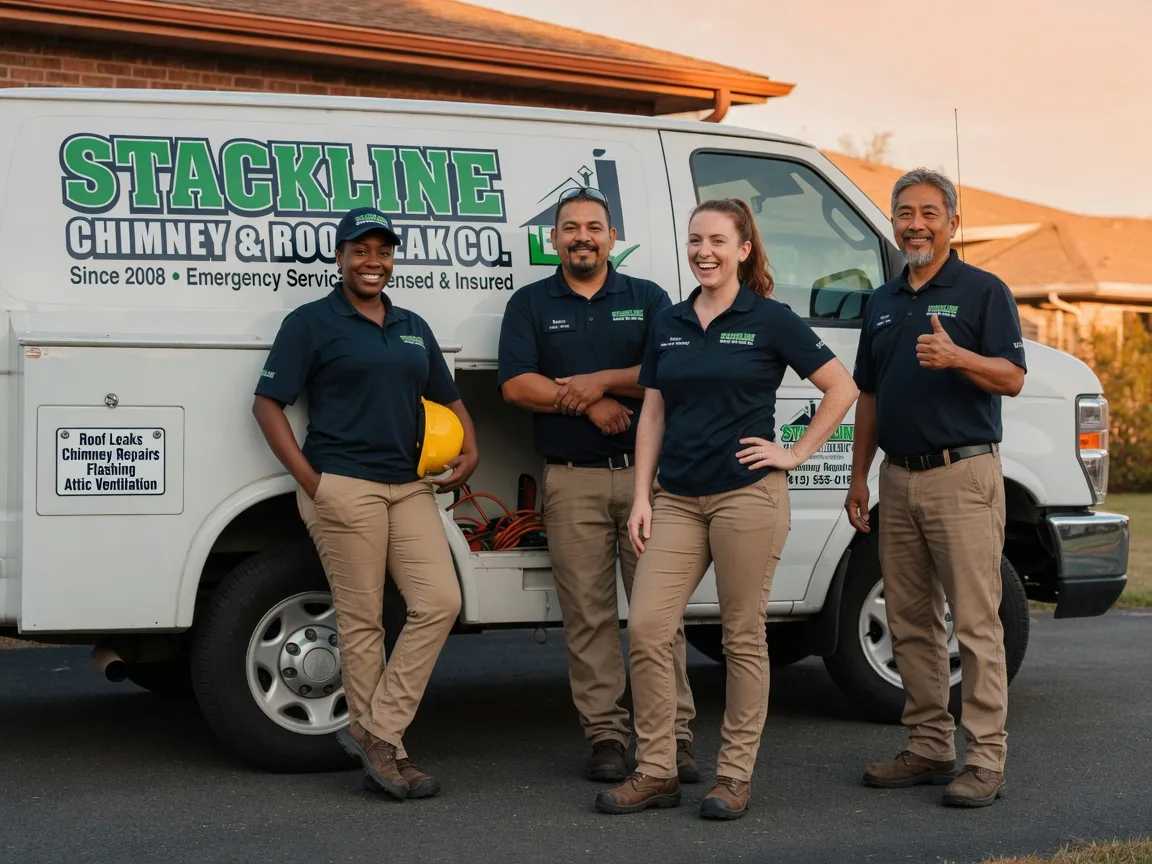 Chimney flashing repair company in Yoder, WY